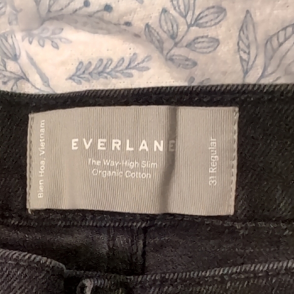 Everlane Way-high Slim Jeans In Coal - Picture 1 of 12